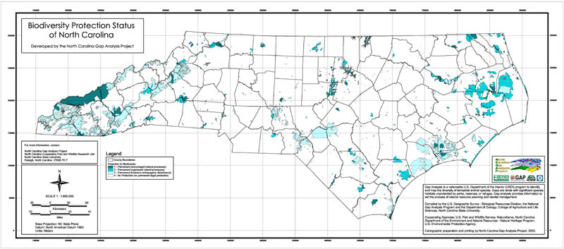 GAP Status Map